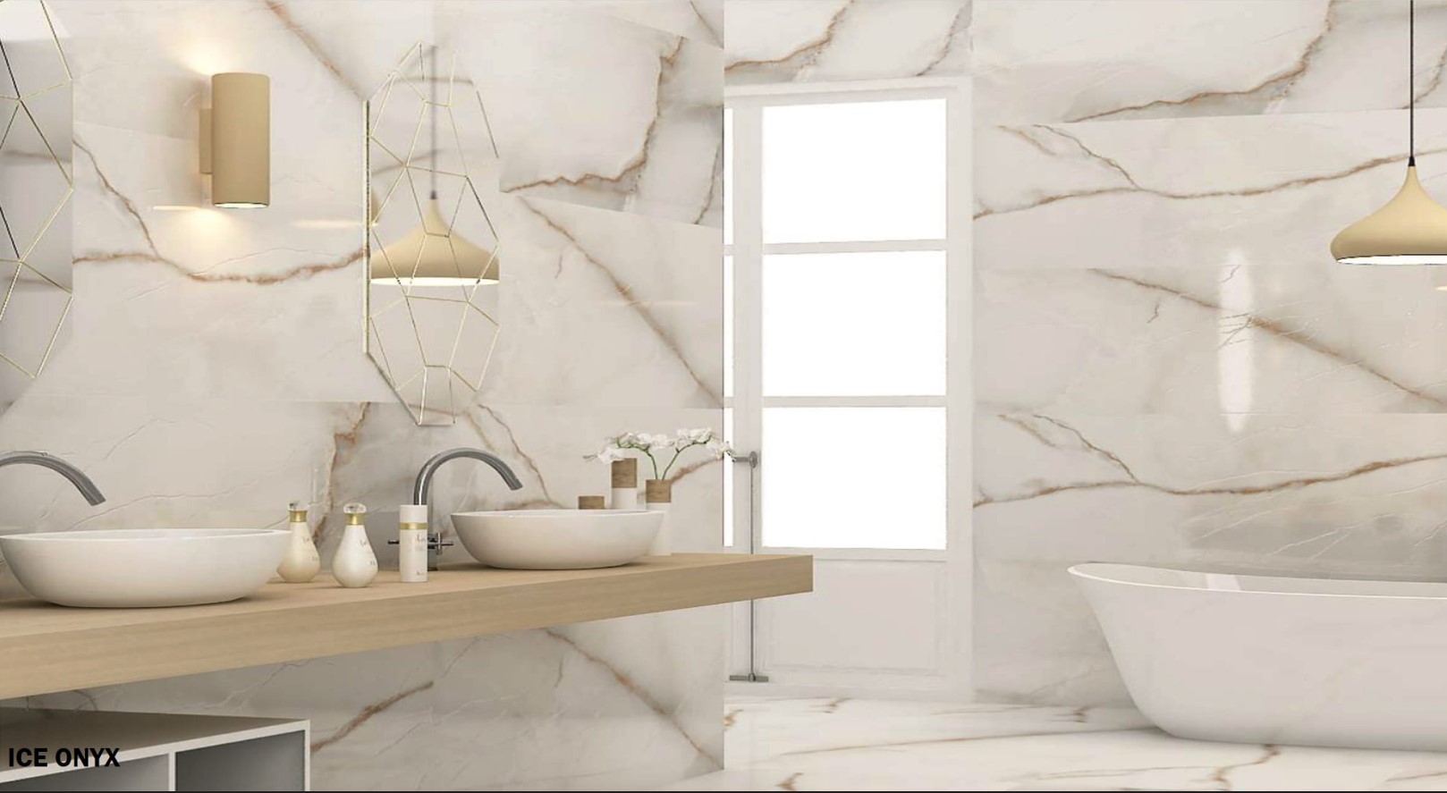 Керамический гранит Maimoon Ceramica Glossy Ice Onyx PG 80x160