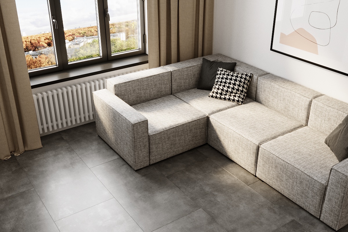 Керамический гранит Axima Berlin серый 60x120