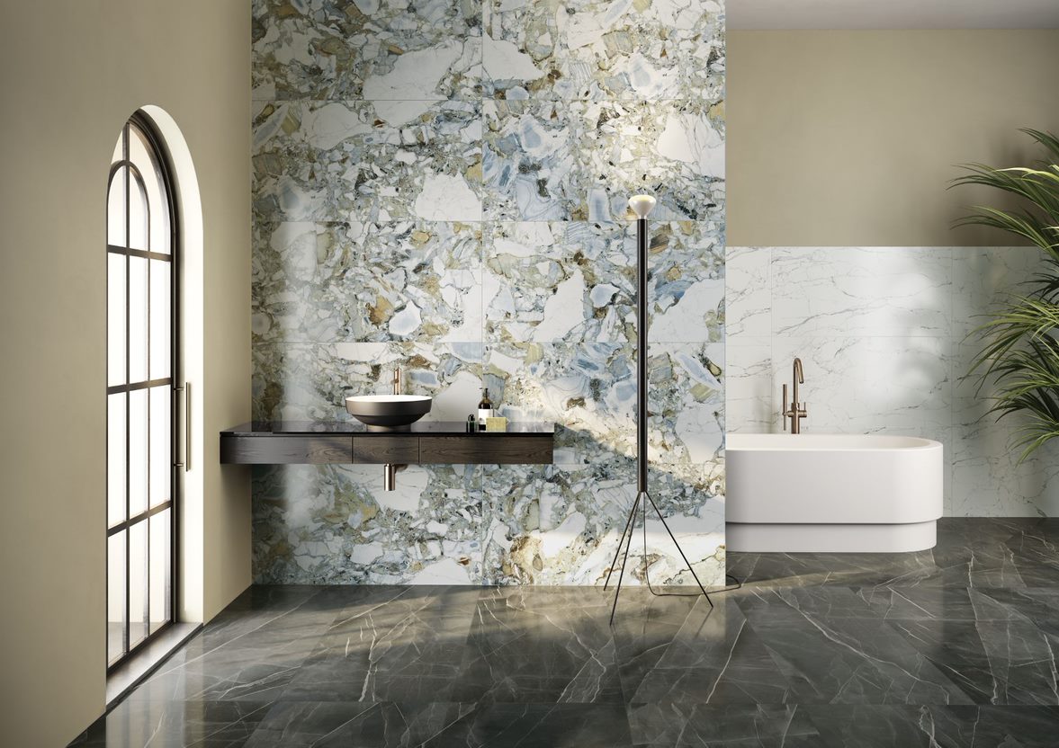 Керамический гранит Vitra CityMarble Амазония Лаппато 60х120 K951846LPR