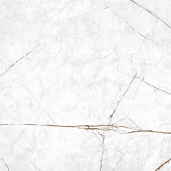 Керамический гранит Sandra CF101 LLR лаппатированный белый 600х600