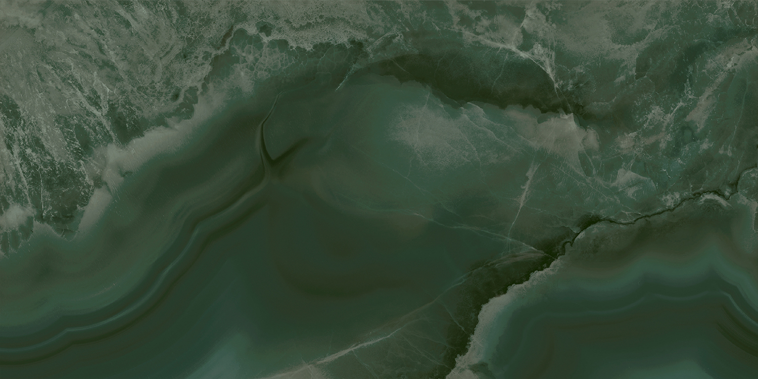 Керамическая плитка Kerama Marazzi Сеттиньяно 19077 зеленый грань глянцевый 9,9х20