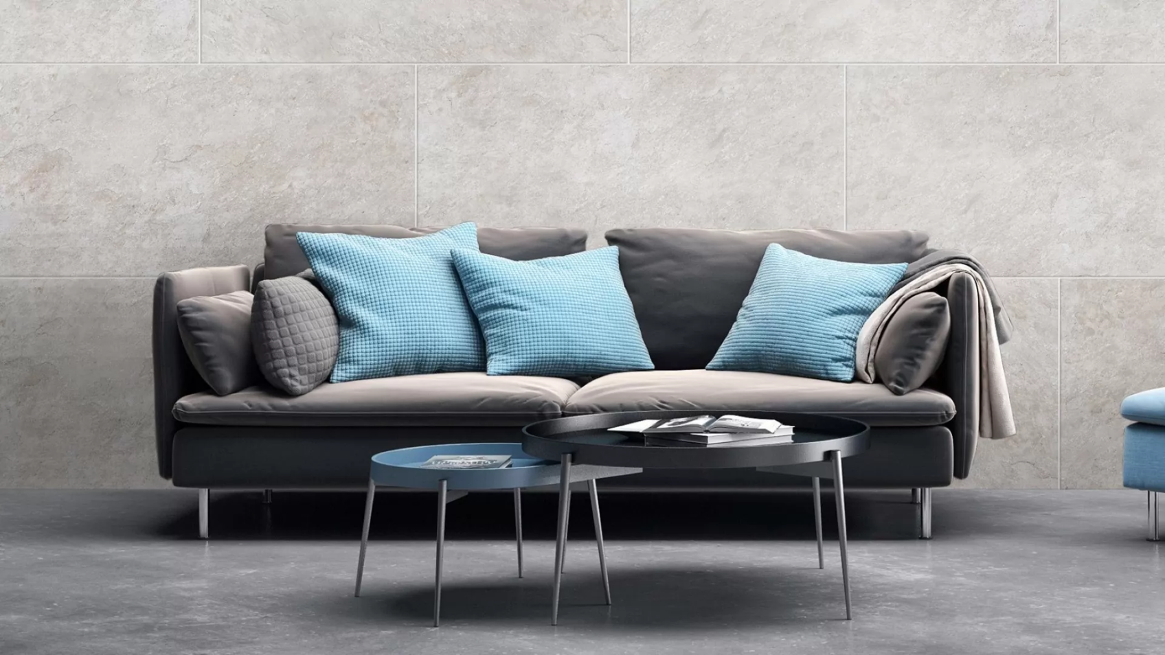 Керамический гранит Usak Seramik Bologna Silver Matt 60x120