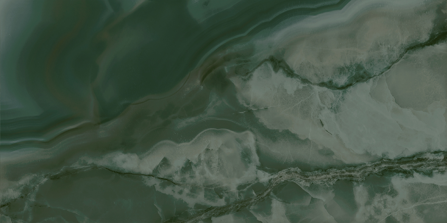 Керамическая плитка Kerama Marazzi Сеттиньяно 19077 зеленый грань глянцевый 9,9х20