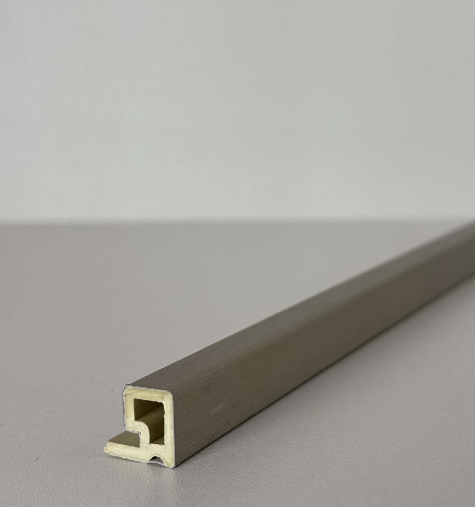 Бамбуковая панель Bonaparte рифленая Rich old metal 2800*10*14 (1шт) А