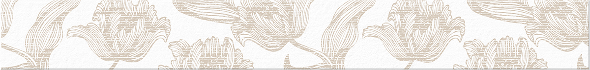 Керамический бордюр Azori Mallorca Beige Floris 63,0x7,5