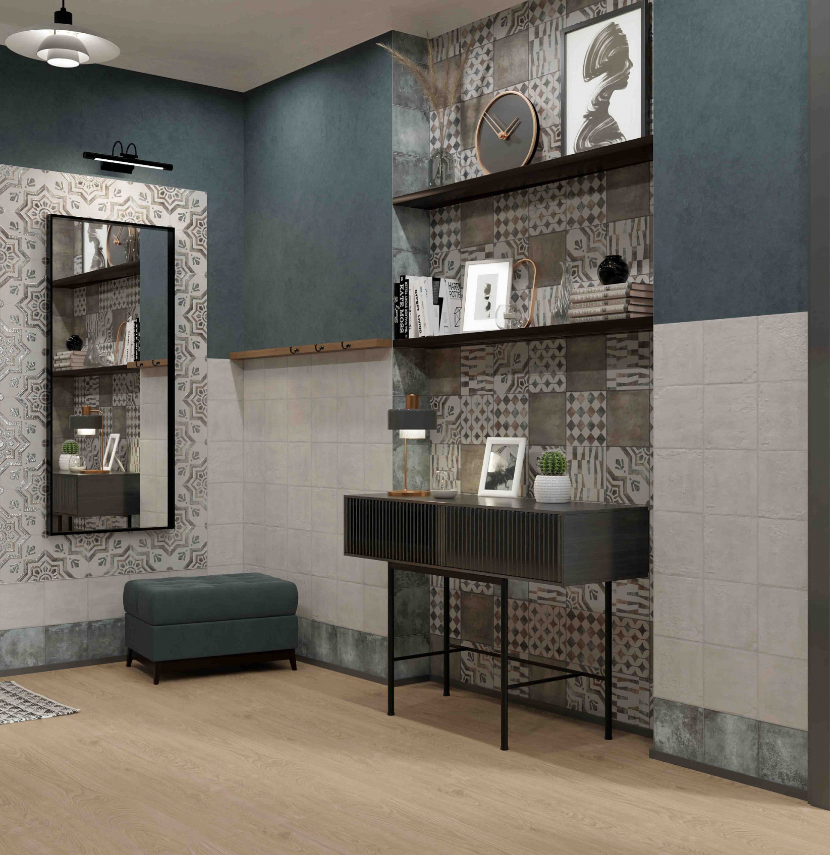 Керамическая плитка Axima Либретто зеленая 20x20