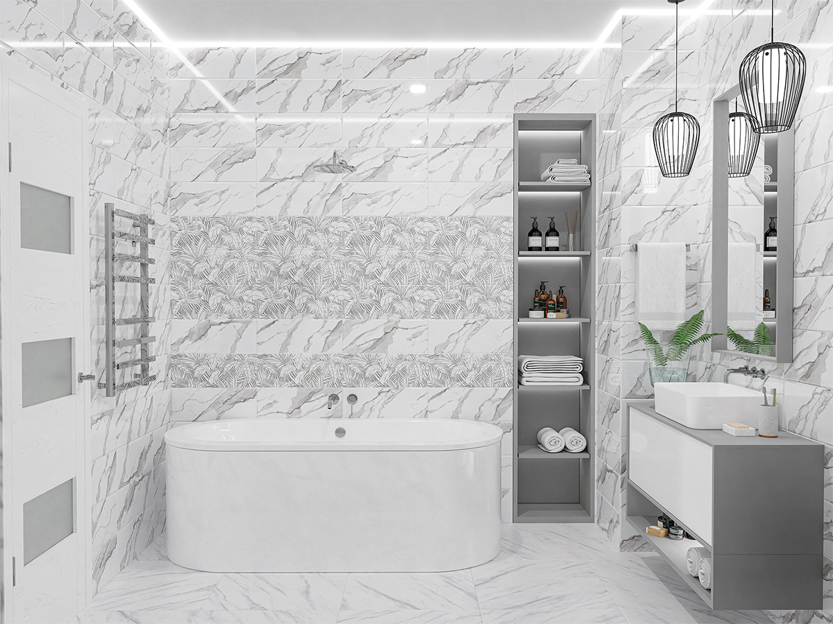 Керамическая плитка Azori Polar 20,1x50,5