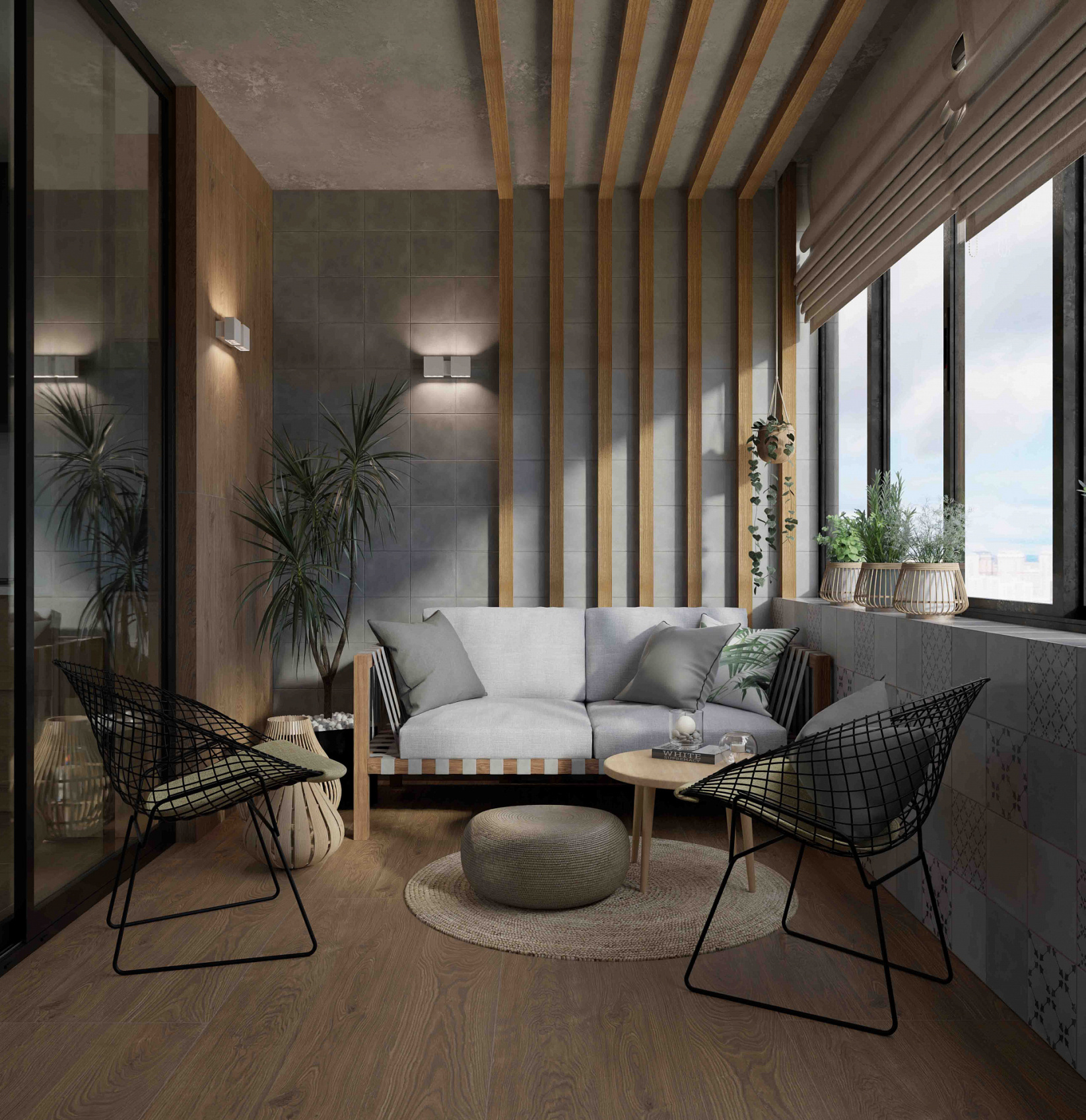 Керамическая плитка Axima Джаз серая матовая 20x20