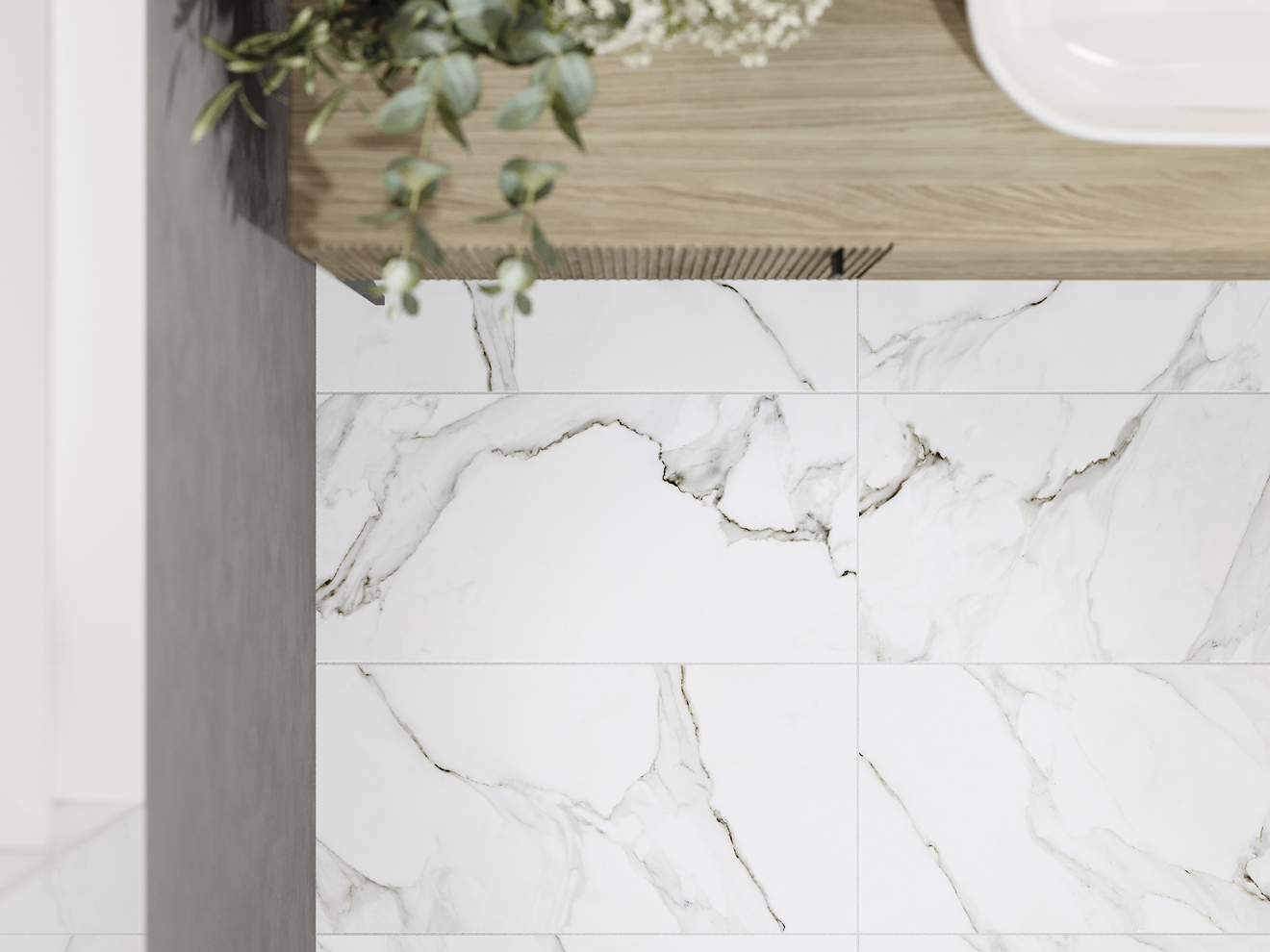 Керамический гранит Cersanit Mont Blanc A16521 белый 29,7х59,8