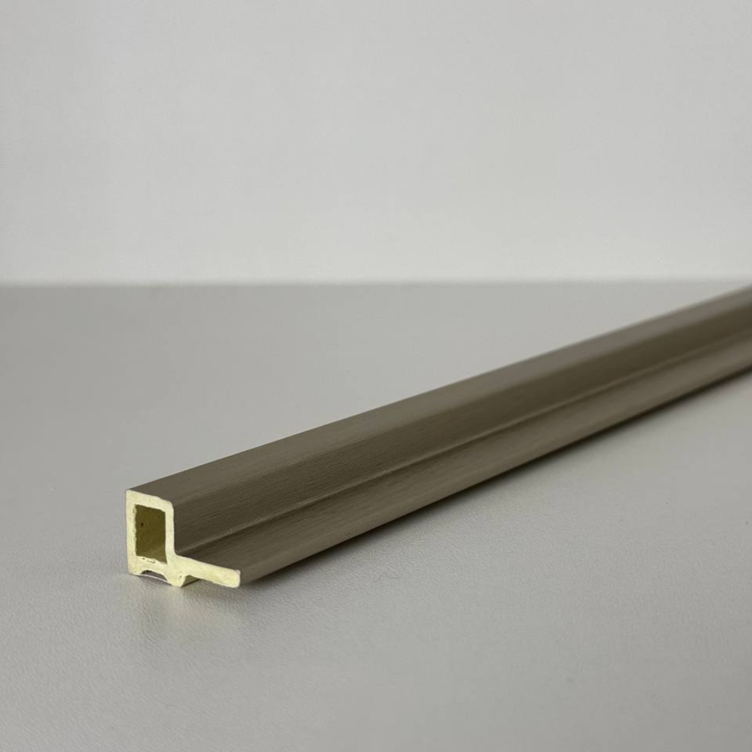 Бамбуковая панель Bonaparte рифленая Rich carob 2800*20*14 (1шт) B