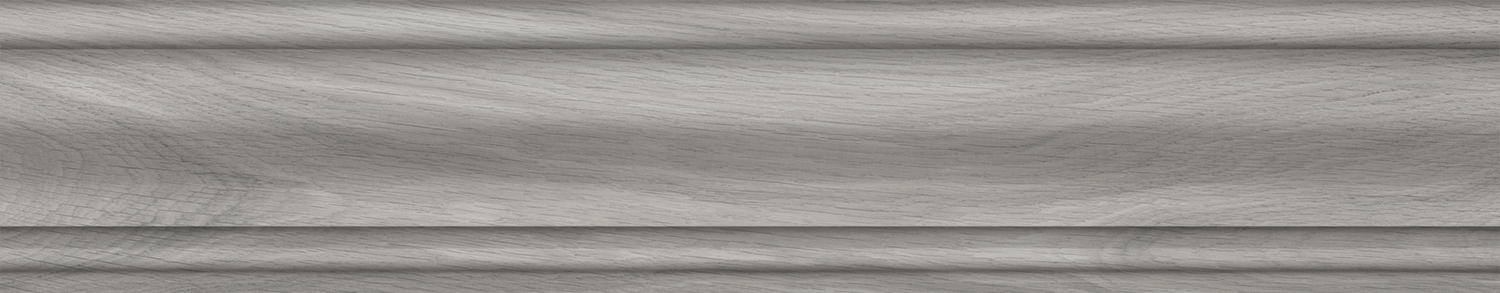 Керамический плинтус Kerama Marazzi Монтиони SG5267\BTG серый матовый 39,6x8