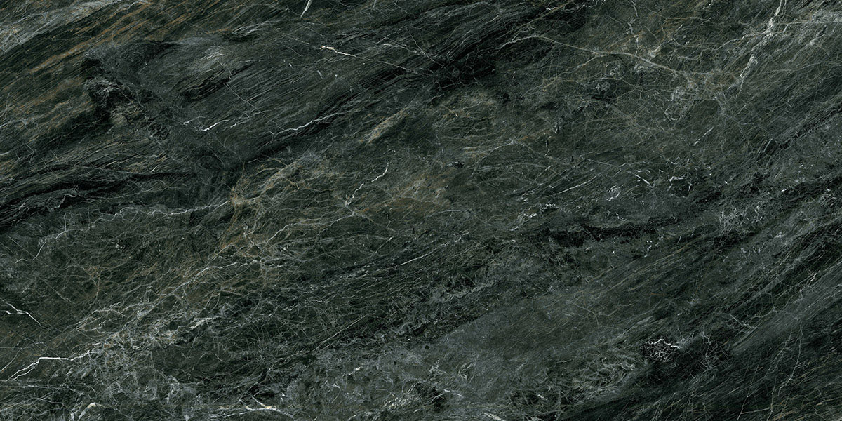 Керамический гранит Гранитея Караташ G388 MR черно-зеленый матовый 1200x600x10