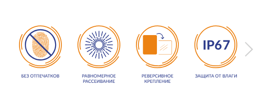 Зеркало ECLIPSE Fusion 80x80 с подсветкой круглое