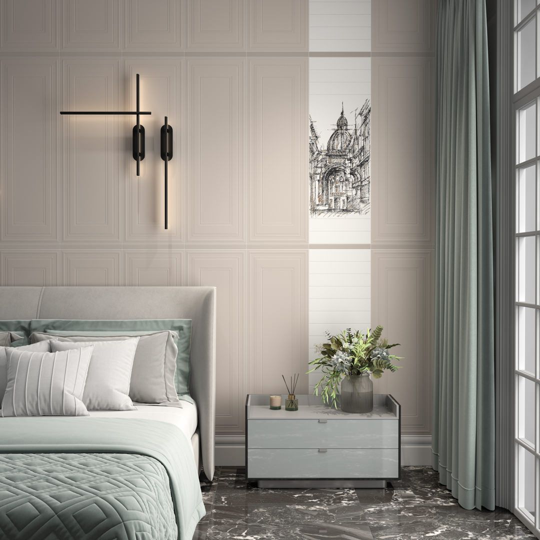 Декор Kerama Marazzi OP\A243\48017R  Беллони матовый обрезной 40х80