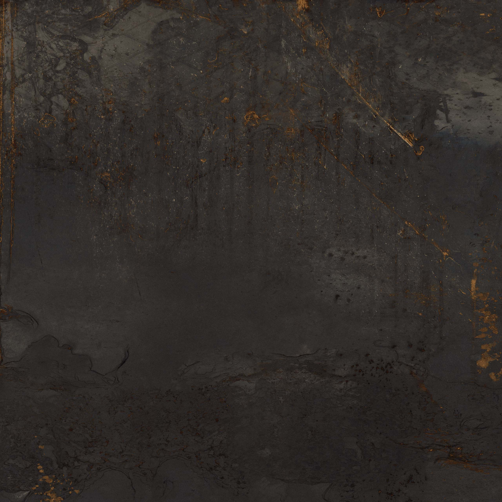 Керамический гранит Estima Patina Black TP02 неполированный 80x80x10