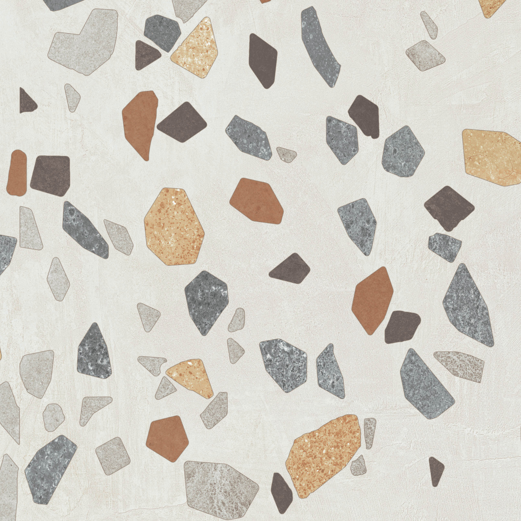 Керамический гранит Estima Arti AT 02 белый неполированный 60x60