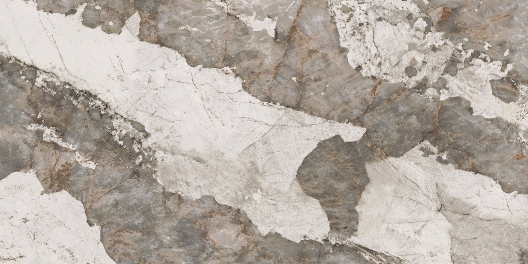 Керамический гранит Kerranova Усадьба белый K-2601/LR матовый 60х120