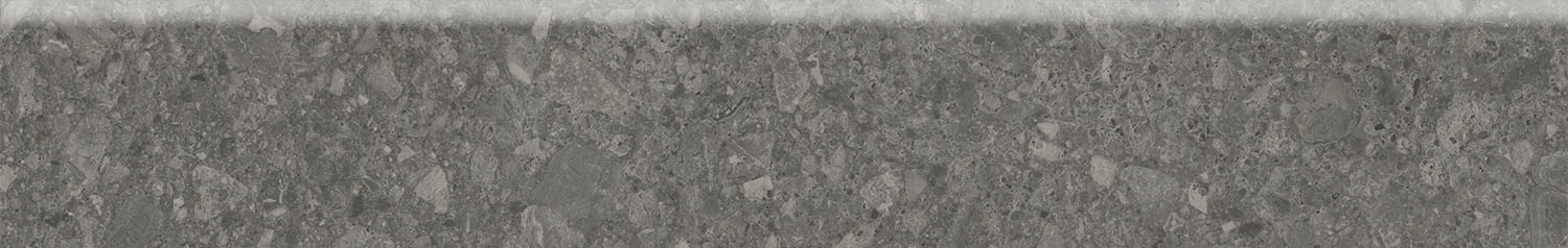 Керамический плинтус Kerama Marazzi Чеппо ди Гре антрацит матовый обрезной 60x9,5