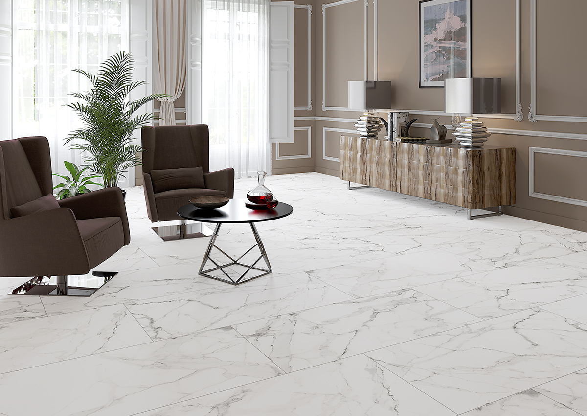 Керамический гранит Axima Florence серый 60х120