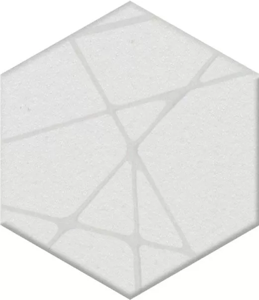 Керамический декор Kerama Marazzi Агуста OS/A241/63000 белый натуральный 6x5,2
