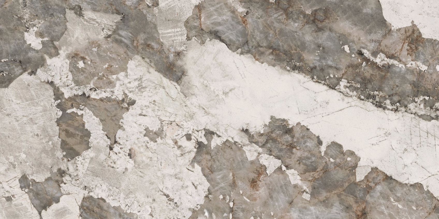 Керамический гранит Kerranova Усадьба белый K-2601/LR матовый 60х120