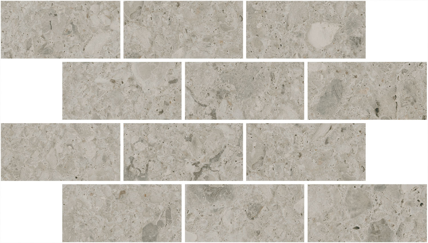 Керамическая мозаика Kerama Marazzi Чеппо ди Гре бежевая светлая матовая обрезная 34,6x20 в Уфе — купить с доставкой | Nova