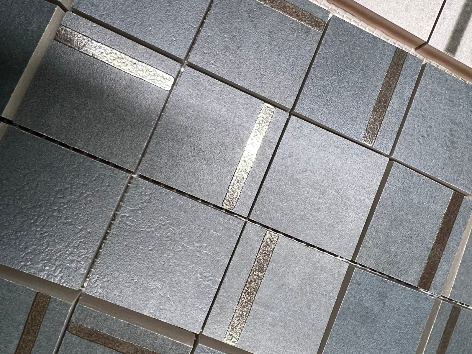 Керамический декор Kerama Marazzi SG640220\MM Гварди 2 мозаичный синий матовый обрезной 30х30