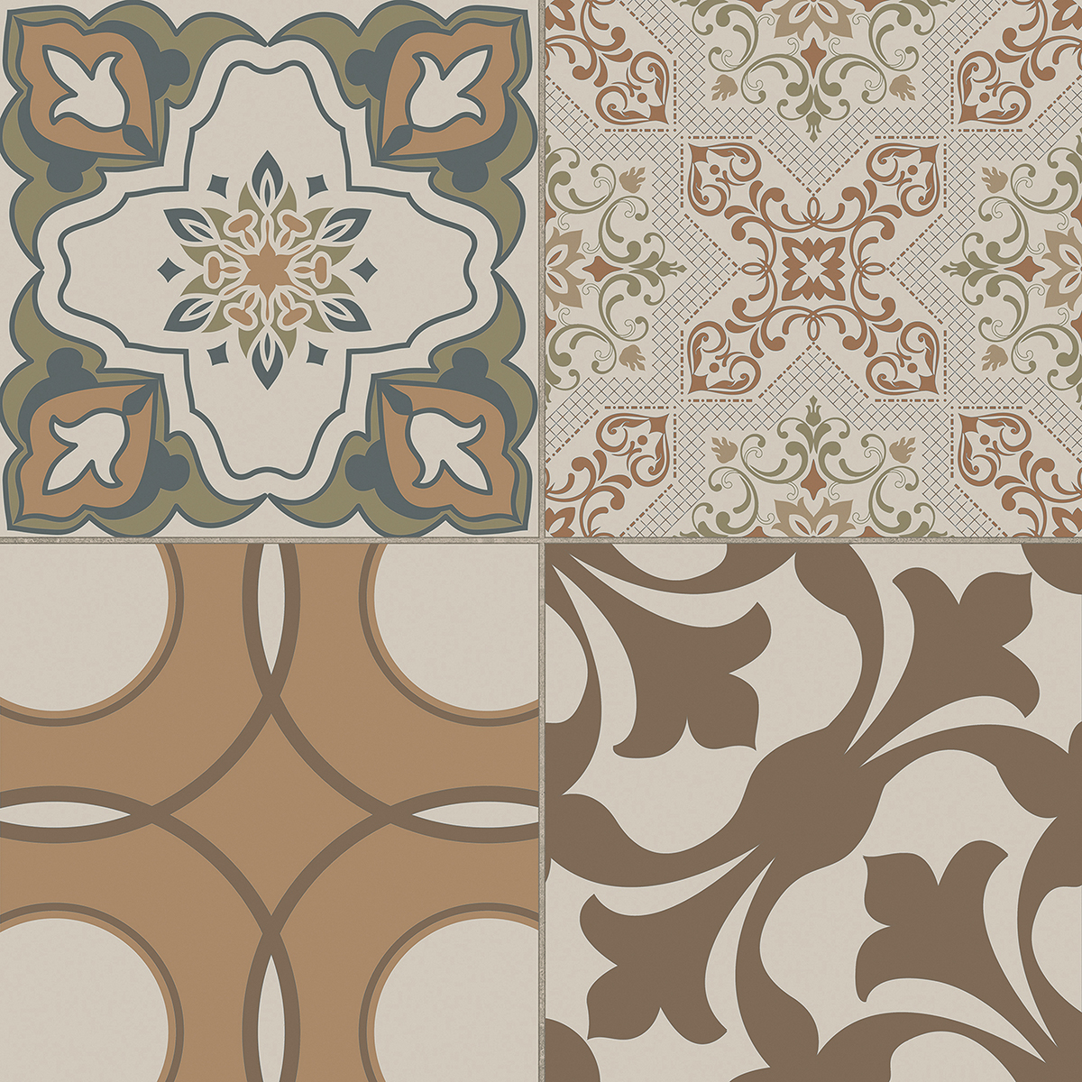 Керамический гранит Estima Jam Beige JA01 неполированный 40,5x40,5x8