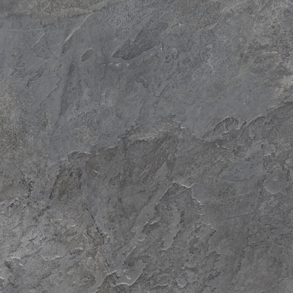 Керамический гранит Kerranova Krater темно-серый K-2212/SR структурированный 60х60