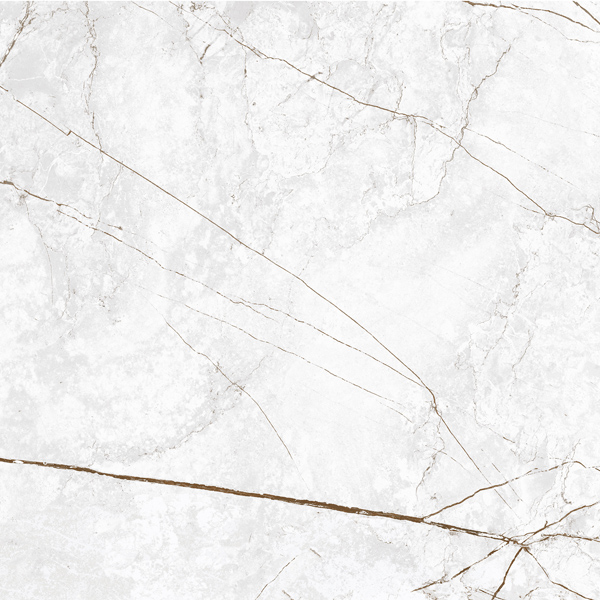 Керамический гранит Sandra CF101 LLR лаппатированный белый 600х600