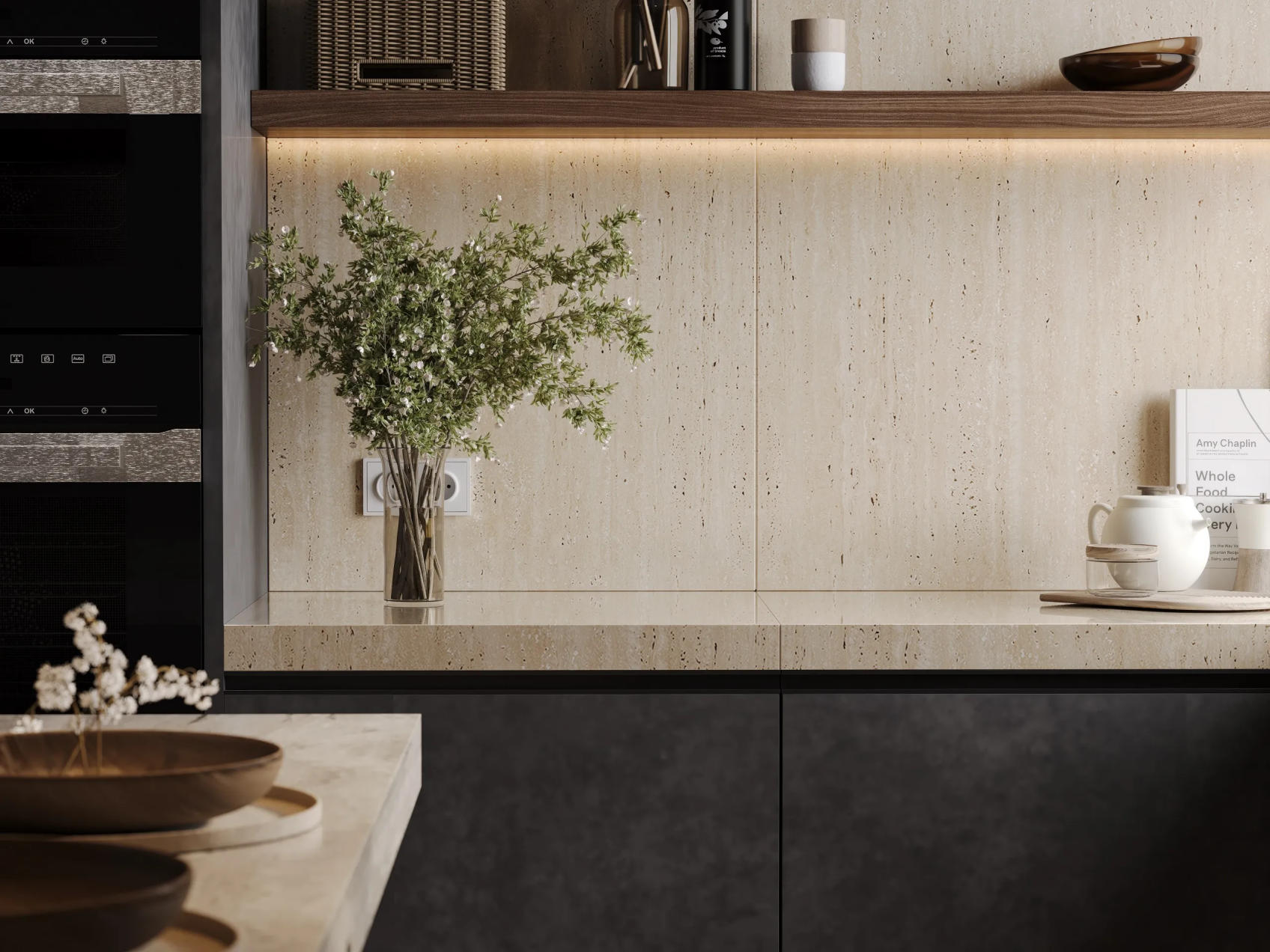 Керамический гранит Estima Stone Onlygres XXL SOGXL3001 Beige полированный 80х160