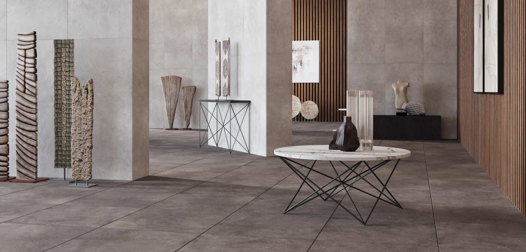 Керамический гранит Estima Traffic Dark Grey TF03 неполированный 60x120x9