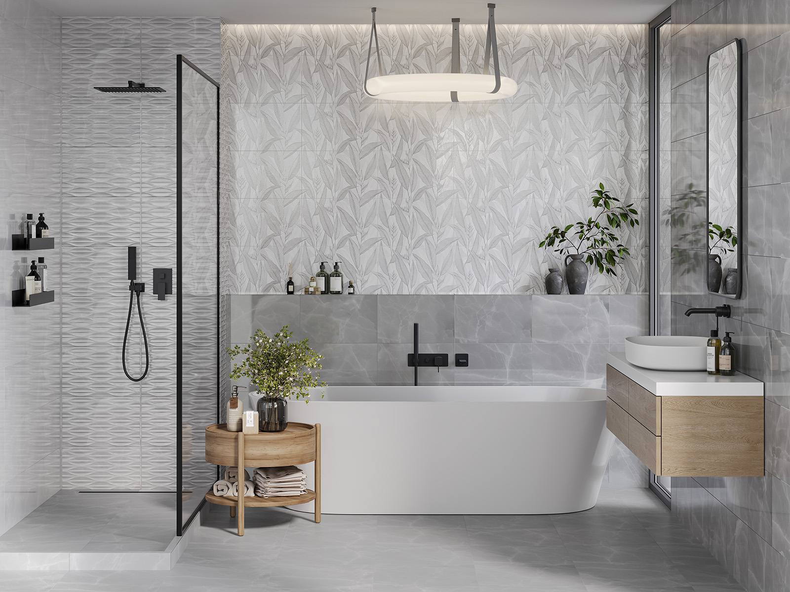 Керамическая плитка Gracia Ceramica Эдем бел низ 02