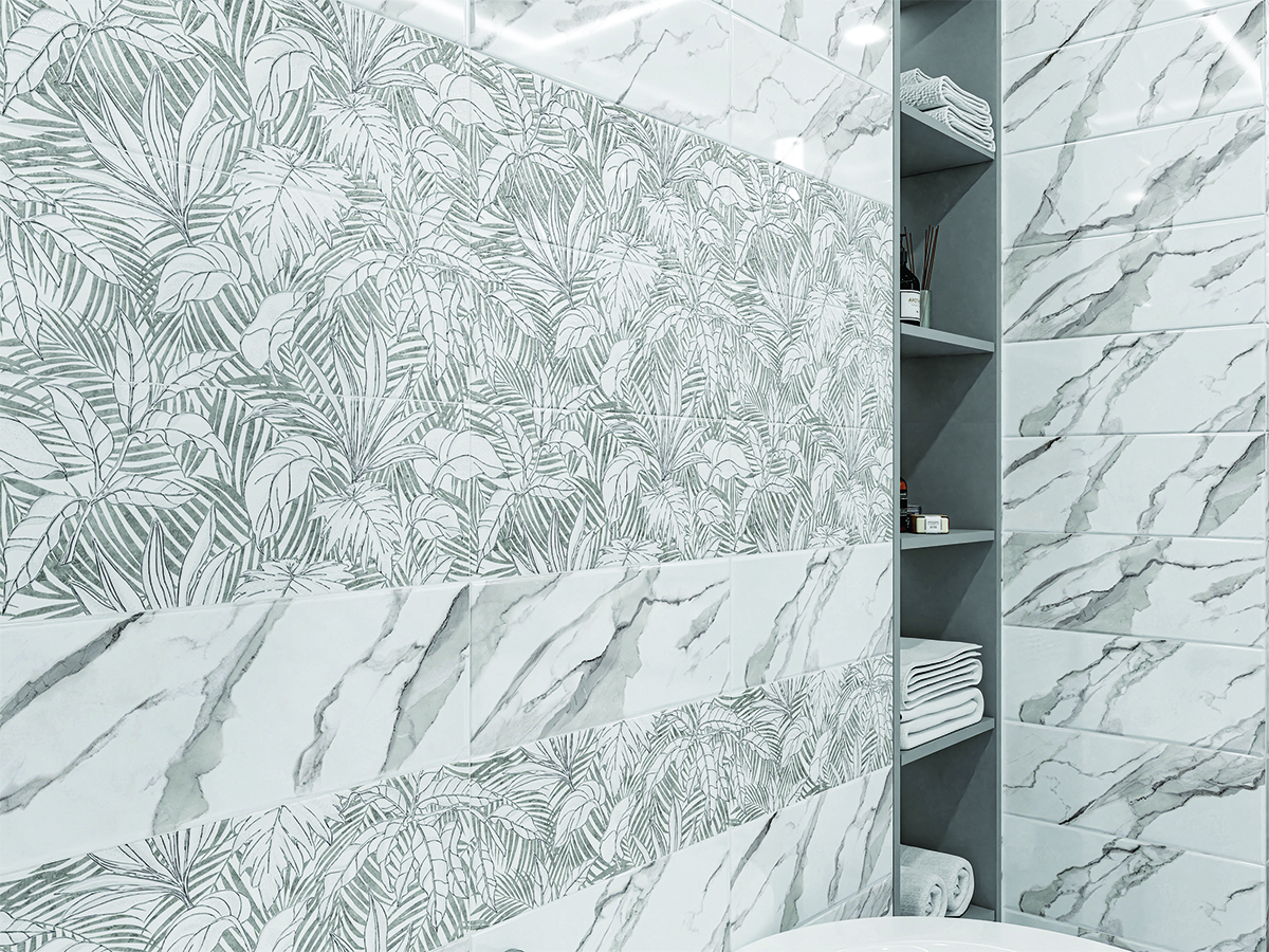 Керамическое панно Azori Polar 40,2x50,5 из частей 20,1x50,5