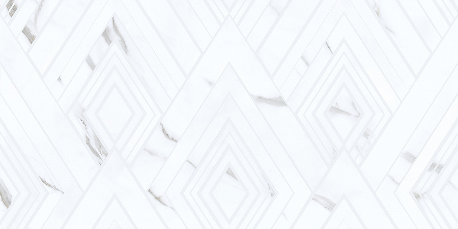 Керамическая плитка Azori Carrara Geometria 315x630