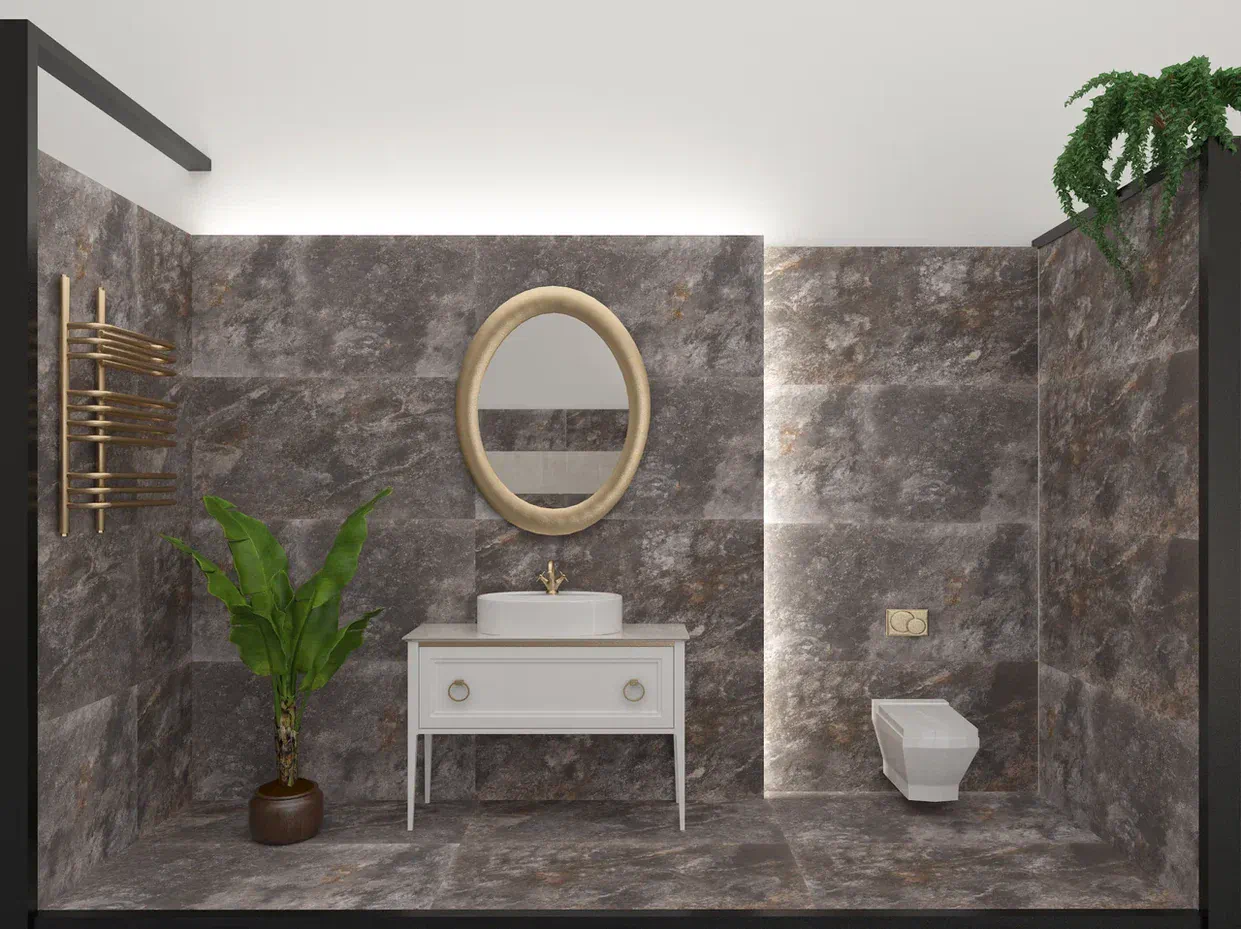 Керамический гранит Usak Seramik Bologna Dark Matt 60x120