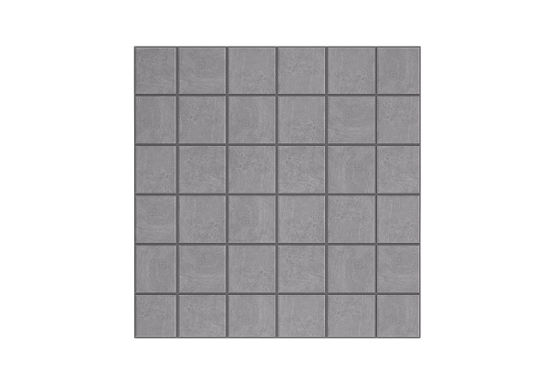 Мозаика Ametis Спектрум Серый SR01 (5x5) 30x30x9 Неполированная в Уфе — купить с доставкой | Nova