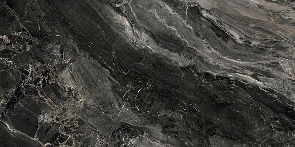 Керамический гранит Artkera Group Karpaty Marble black полированная 60х120 60120KRT99P в Уфе — купить с доставкой | Nova