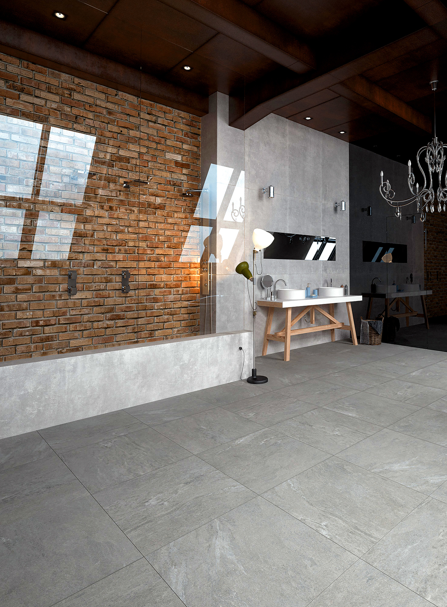 Керамический гранит Гранитея Конжак G265MR черный матовый 1200x600x10