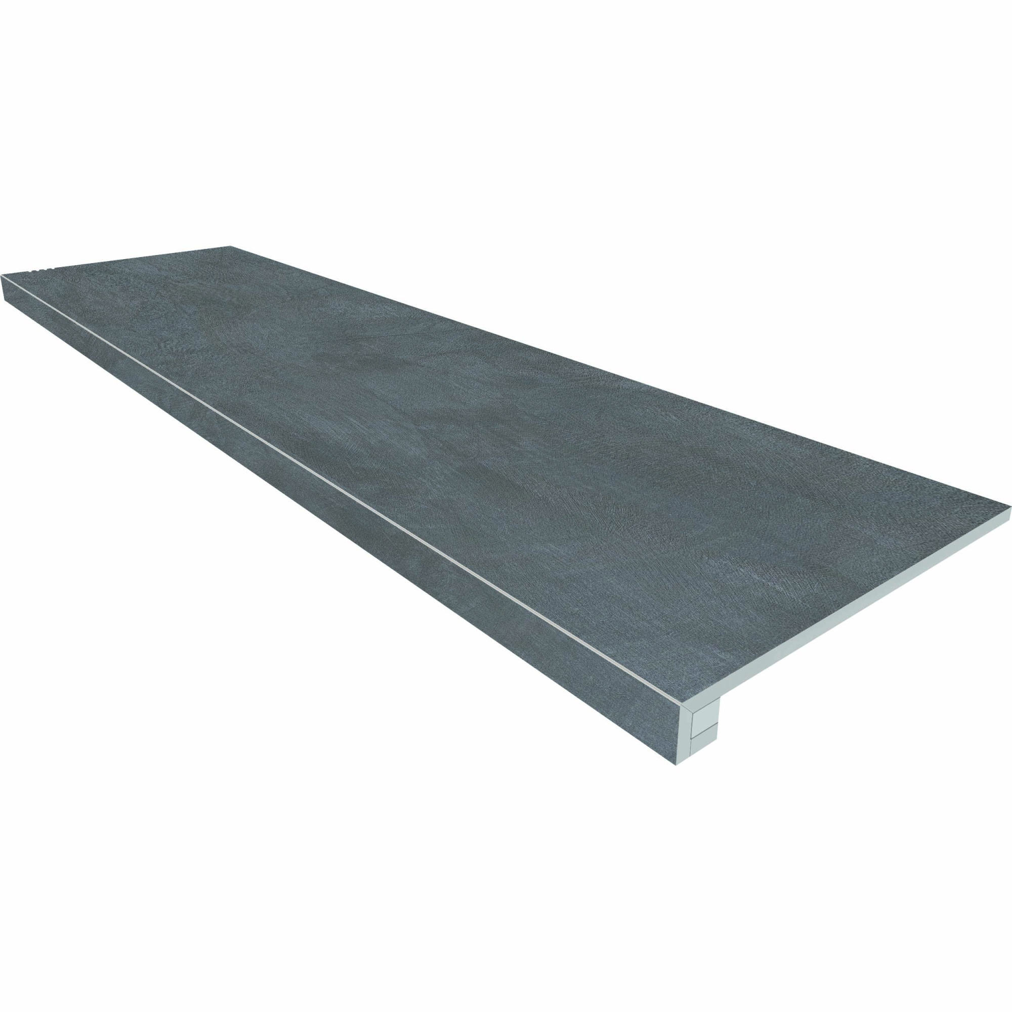 Комплект Ametis Спектрум Серый (Ступень SR06 (33x120x9) непол. (прямоугол. бортик) без насечек + Подступенок (14,5x120x9)) в Уфе — купить с доставкой | Nova