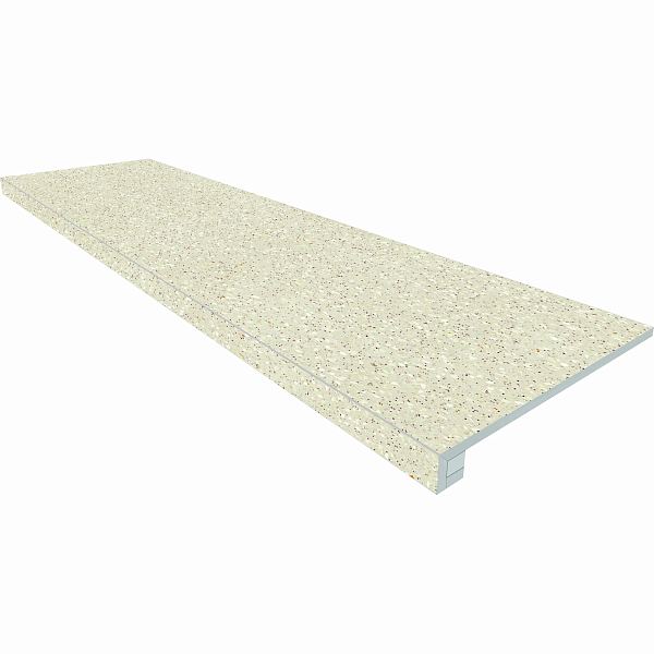 Комплект Estima Космос Бежевый (Ступень CM02 (33x120x9) непол. (прямоугол. бортик) без насечек + Подступенок (14,5x120x9)) в Уфе — купить с доставкой | Nova