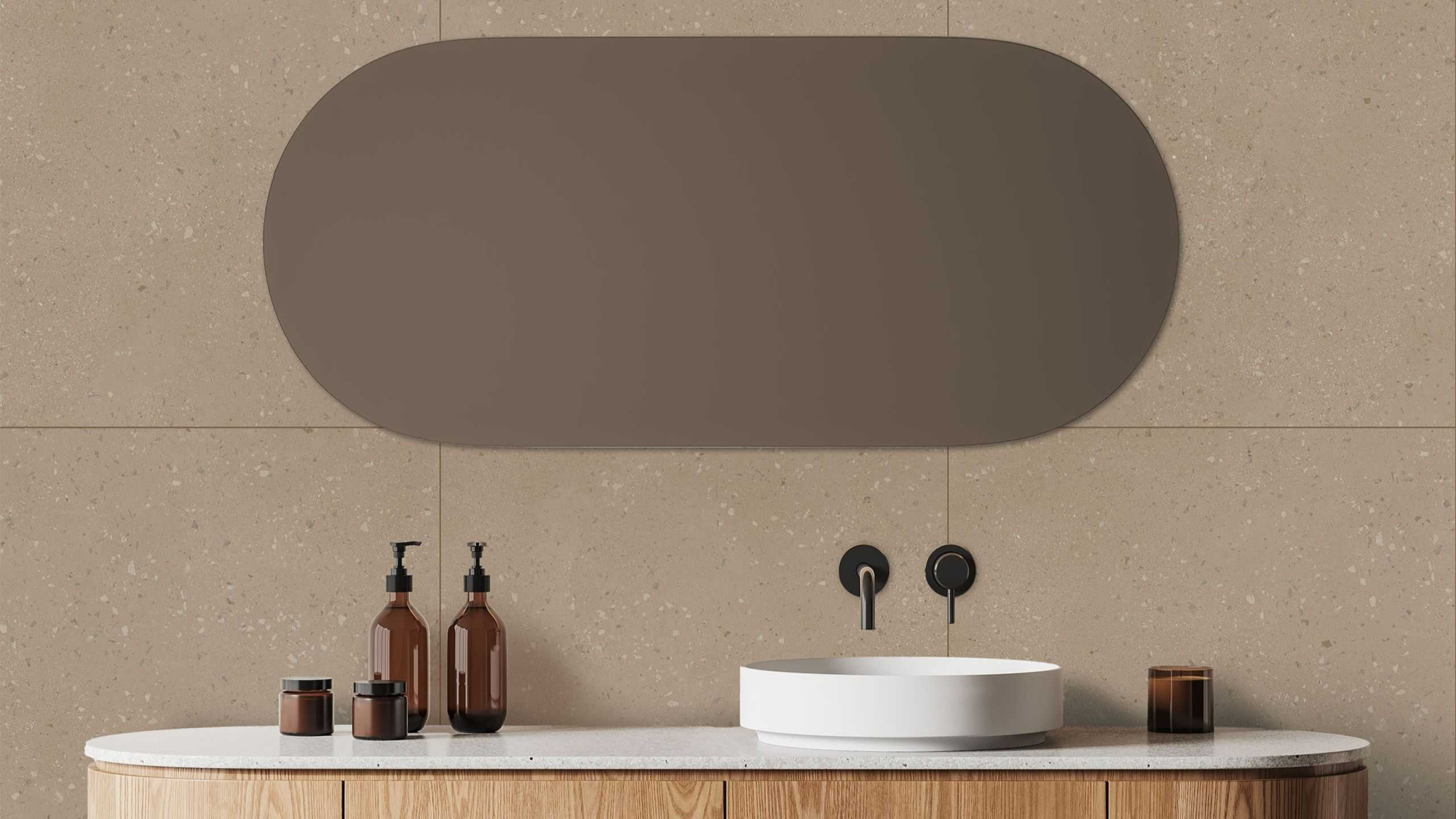 Керамический гранит Ametis Астеро Бежевый RO01 неполированный 80x160x10 в Уфе — купить с доставкой | Nova