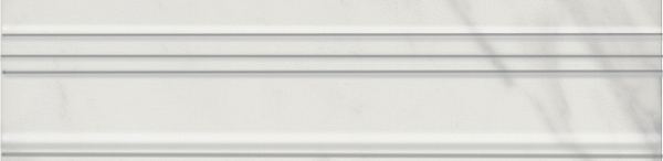 Керамический бордюр Kerama Marazzi Алькала BLB038 белый Багет 20x5 в Уфе — купить с доставкой | Nova
