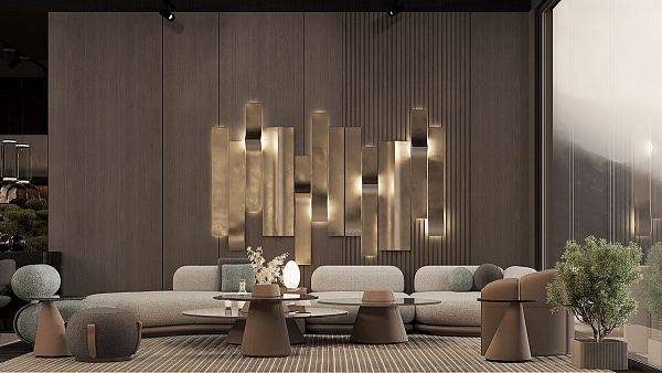 Бамбуковая панель Bonaparte Structural wood dark nut 1080*2800*8 (1шт.=3,024 кв.м.) connect в Уфе — купить с доставкой | Nova