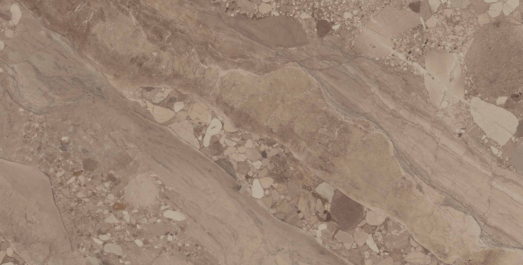 Керамический гранит Ametis Оушенмист Коричневый OM03 полированный 60x120x10 в Уфе — купить с доставкой | Nova