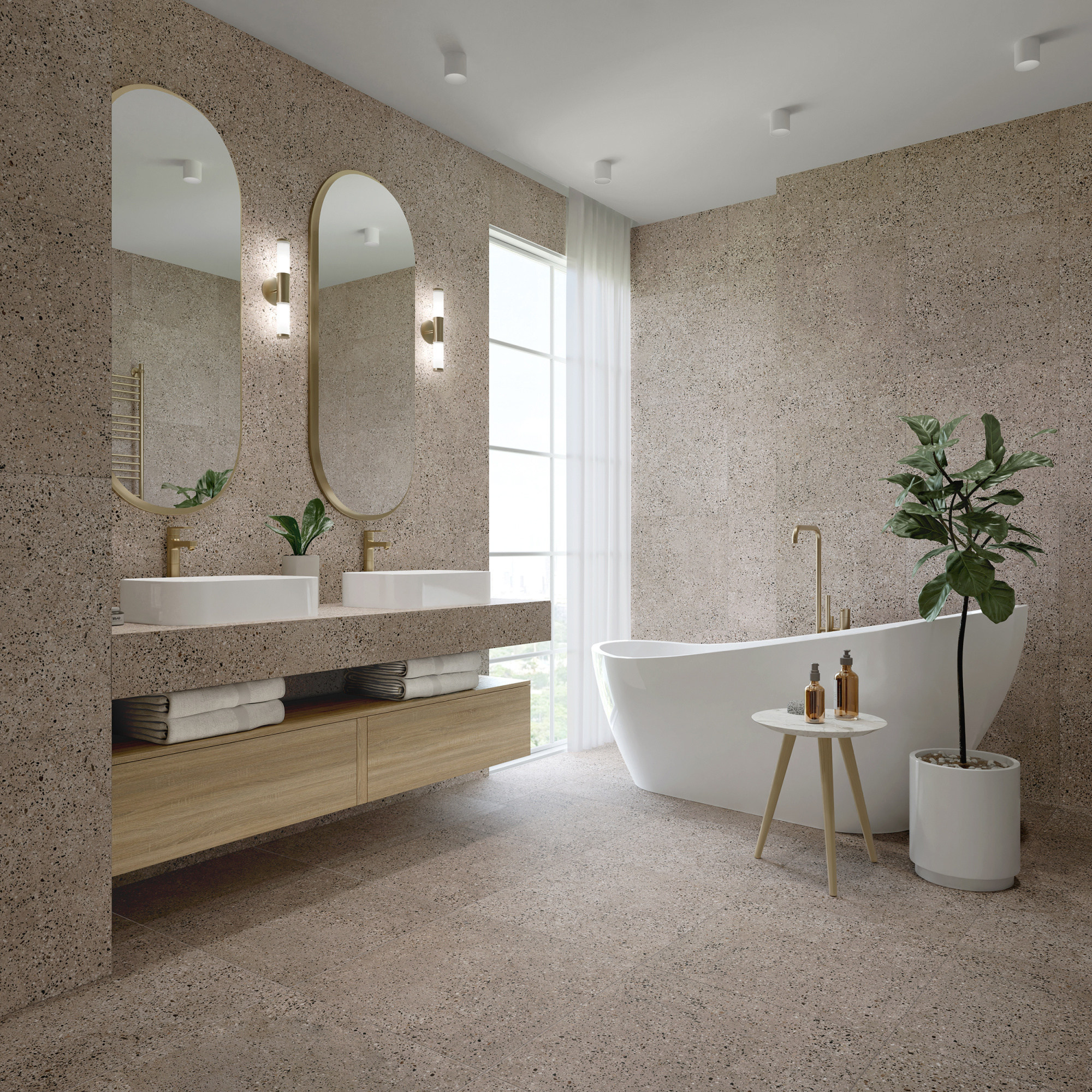 Керамический гранит Гранитея Шихан G292MR бежевый матовый 600x600x10