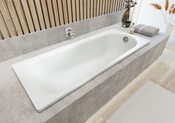 Ванна Saniform Plus Мод.373-1 170х75 белый в Уфе — купить с доставкой | Nova