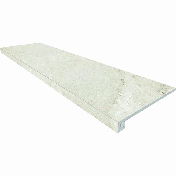Комплект Ametis Кайлас Бежевый (Ступень KA00 (33x120x9) непол. (прямоугол. бортик) без насечек + Подступенок (14,5x120x9)) в Уфе — купить с доставкой | Nova