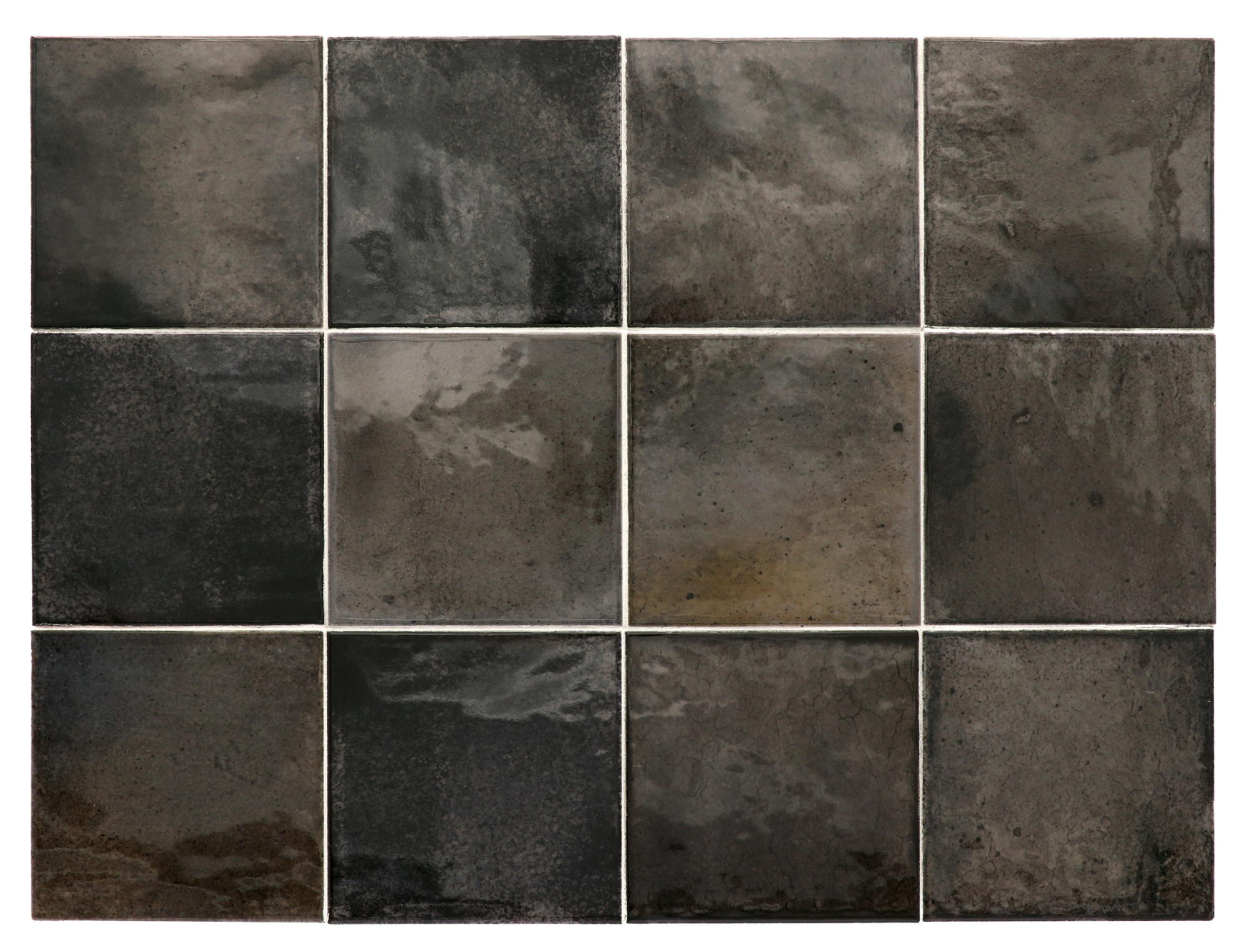 Плитка керамическая настенная 30011 HANOI Black Ash 10x10 см (98 кор./палл.) 30011 в Уфе — купить с доставкой | Nova