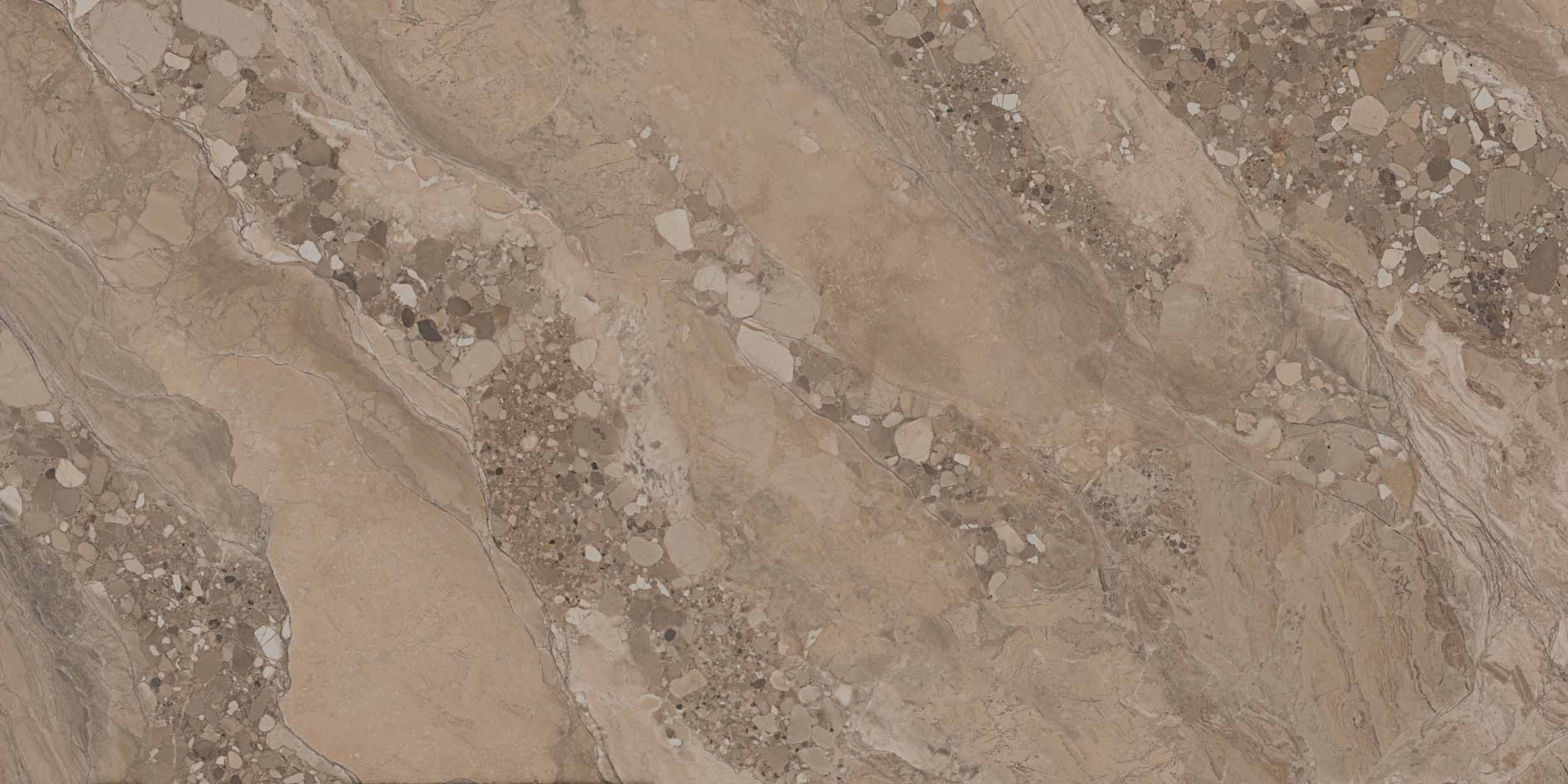 Керамический гранит Ametis Оушенмист Коричневый OM03 неполированный 80x160x11 в Уфе — купить с доставкой | Nova